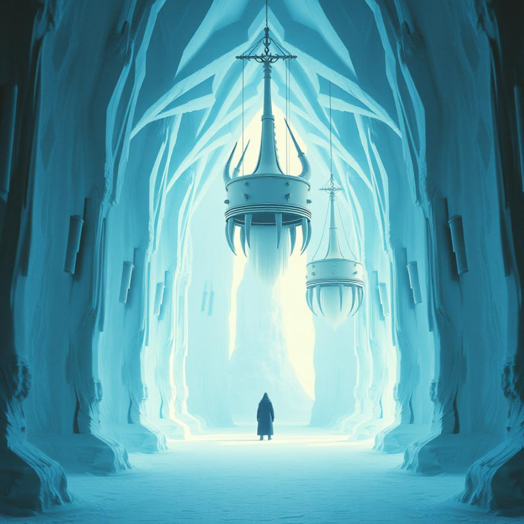 Into the frozen deep