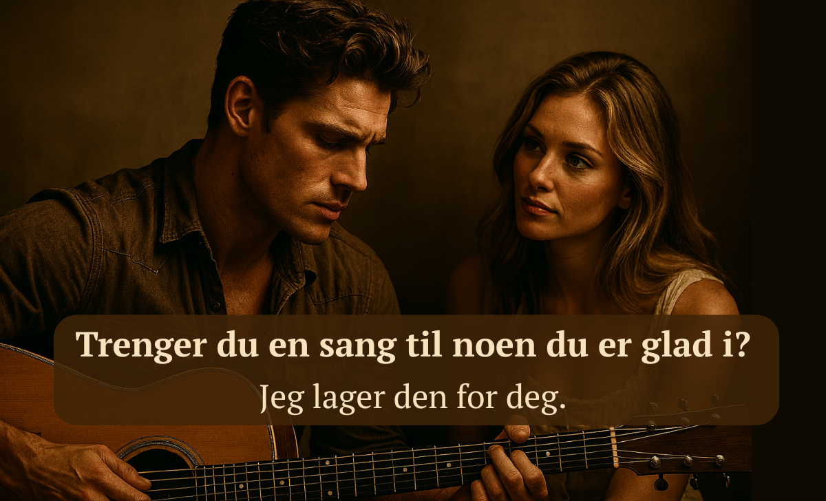 ‎ager sangen til deg